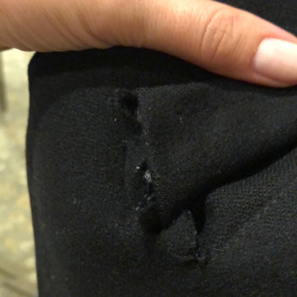 COPY - Men’s S Cohen XL black wool dress coat - Picture 7 of 7